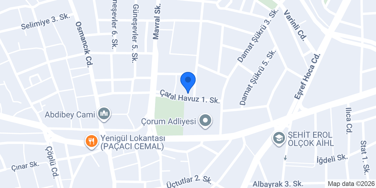 Zorlu Hukuk Bürosu konumu