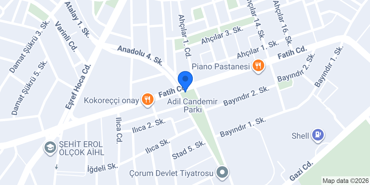 Karakeçili Mh. Muhtarlığı konumu