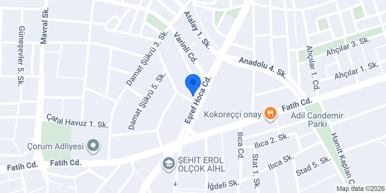 23 Nisan Eczanesi konumu