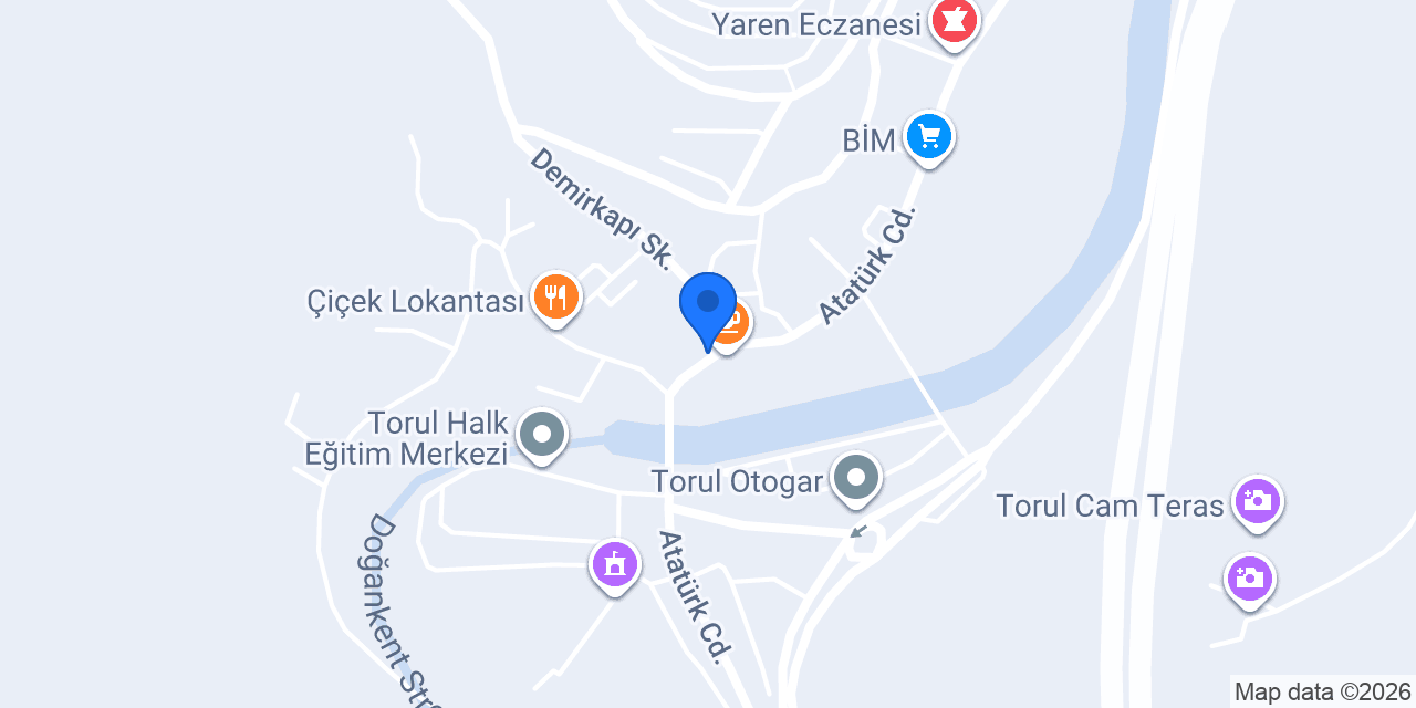 Torul Emniyet Amirliği konumu