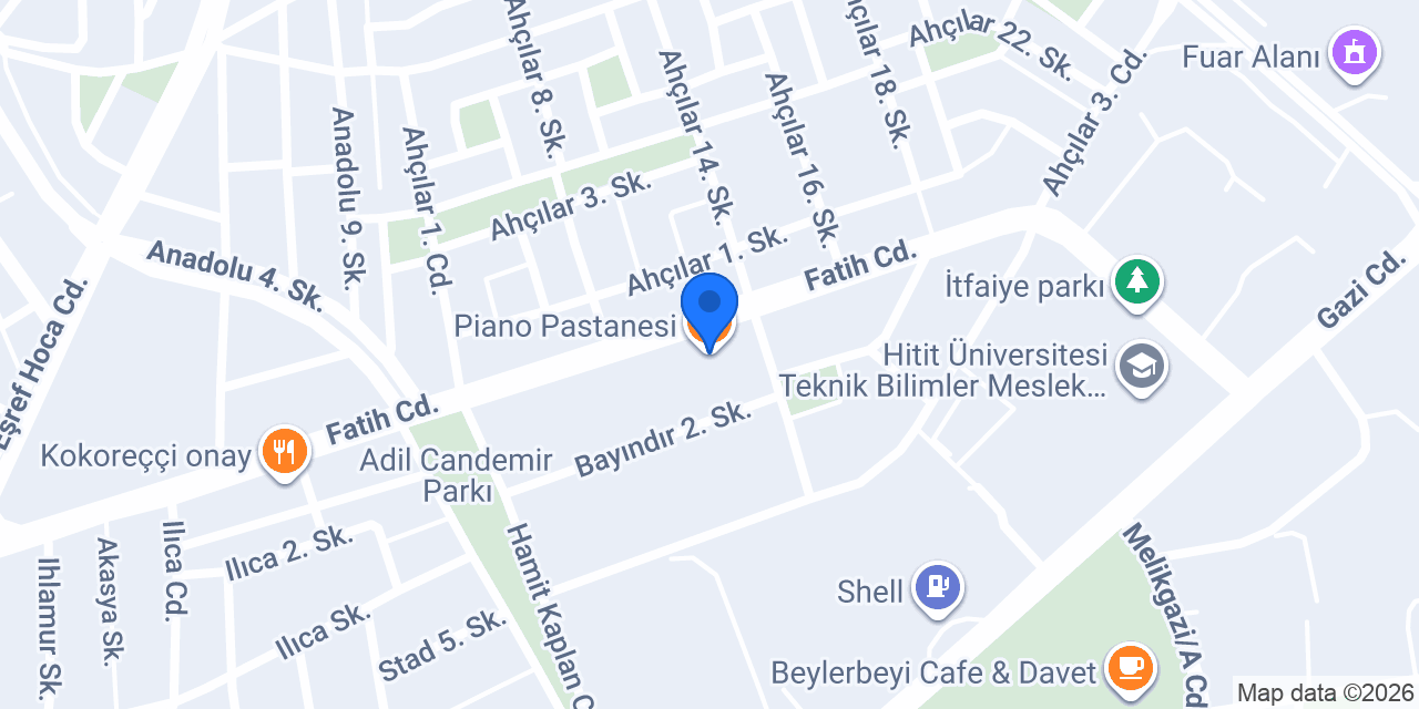 Piano Pastanesi konumu