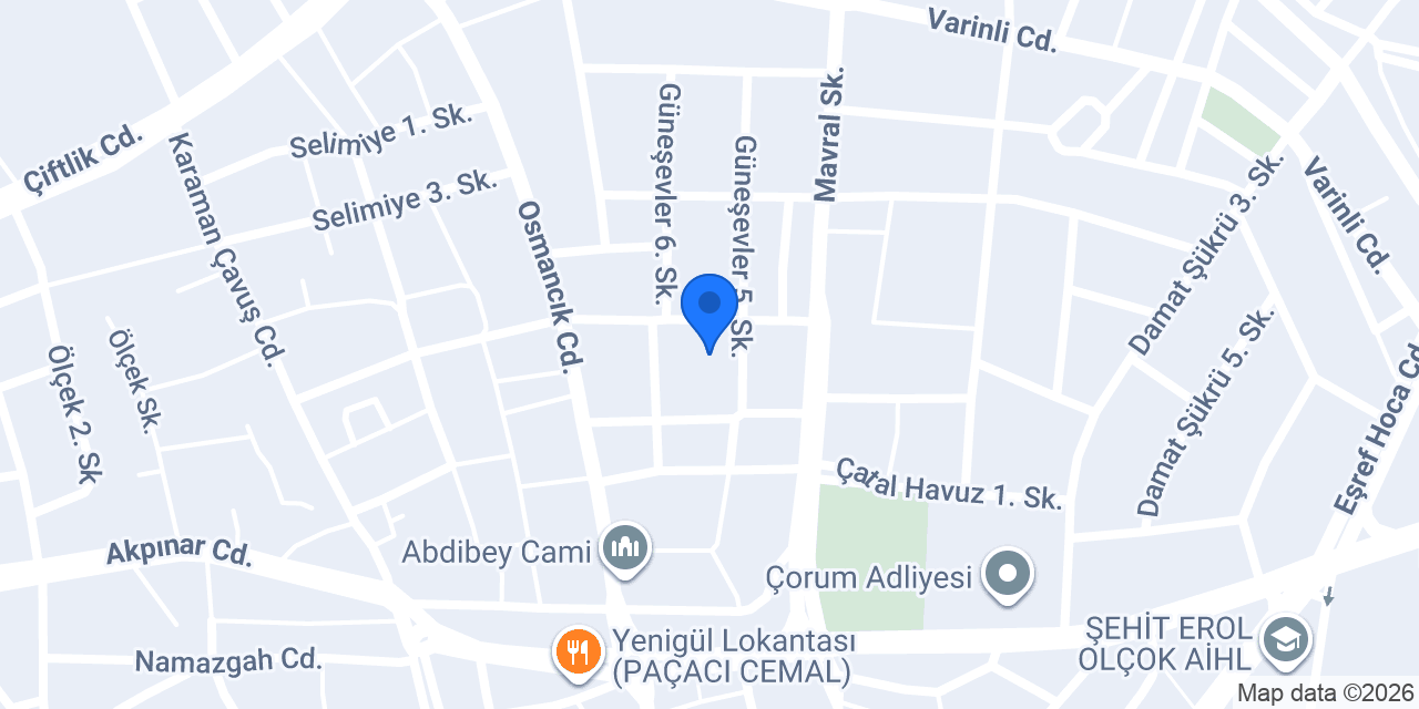 Cumhuriyet Ortaokulu konumu