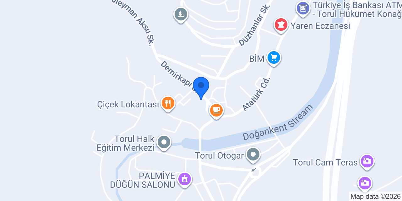 Çınar Organizasyon konumu