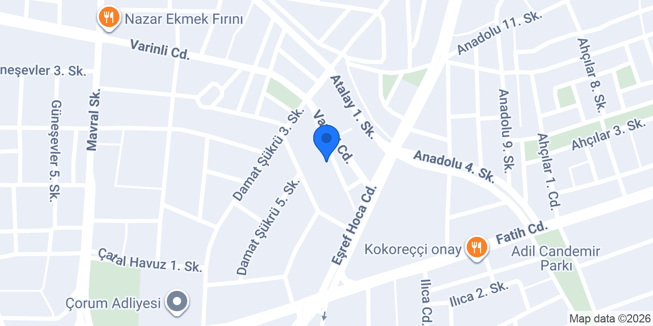 Osmanlıca Çeviri Bürosu konumu