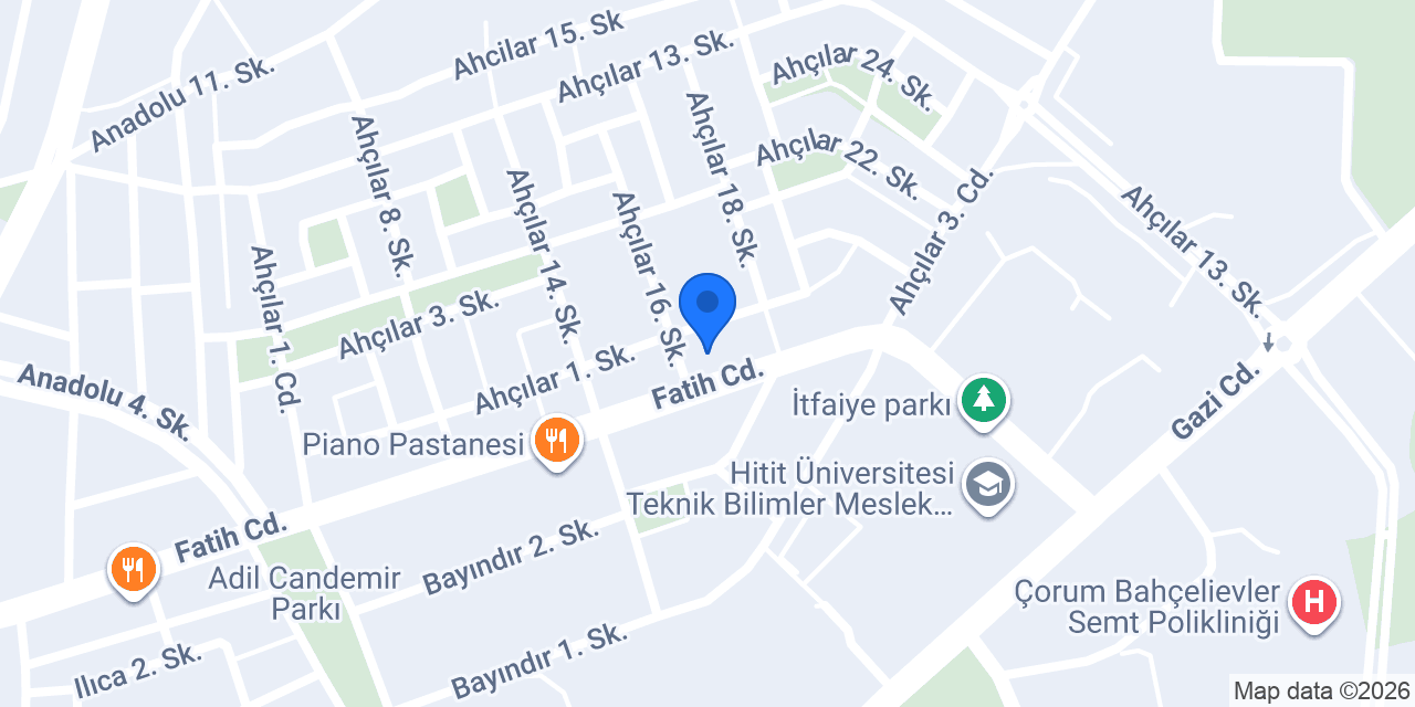 Komagene Üçtutlar fatih cad konumu