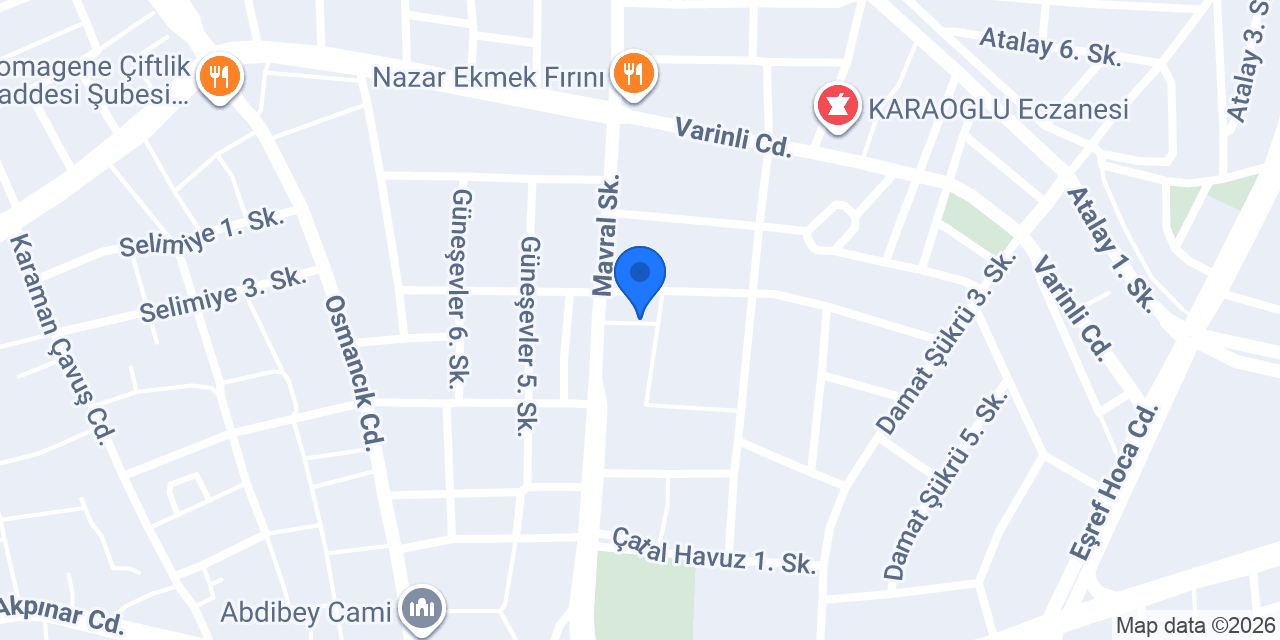 Ak Emlak & Rent A Car Çorum konumu