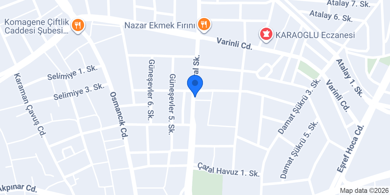 Diş Hekimi Mehmet Karakurt konumu