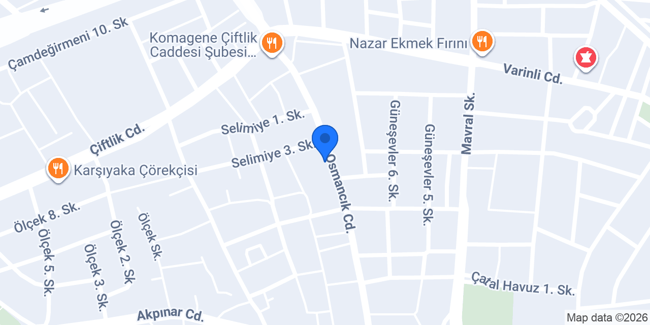 Eymen Unlu Mamülleri konumu
