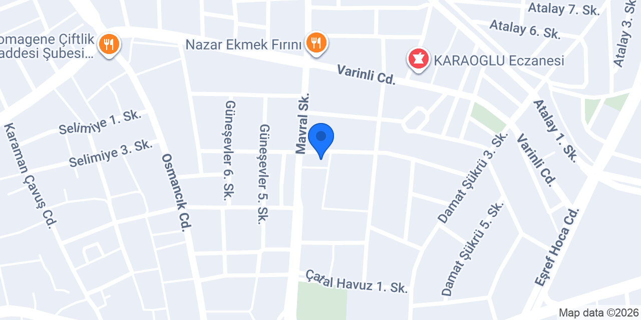 Cevher Bilişim konumu