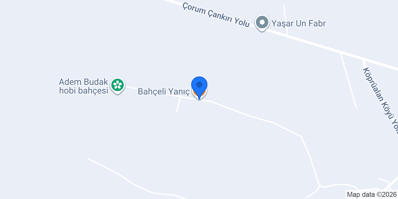 Bahçeli Yanıç konumu