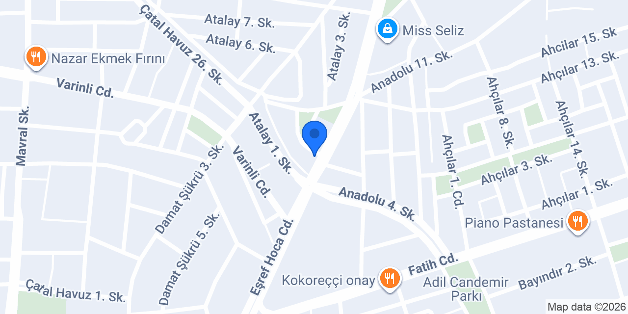 Esra Yalçın Arslan konumu
