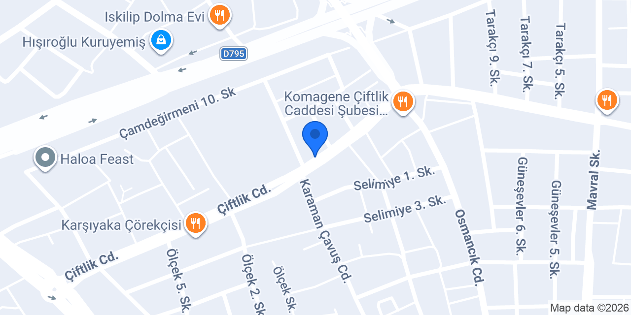 Gözde Yapı Seramiksan konumu