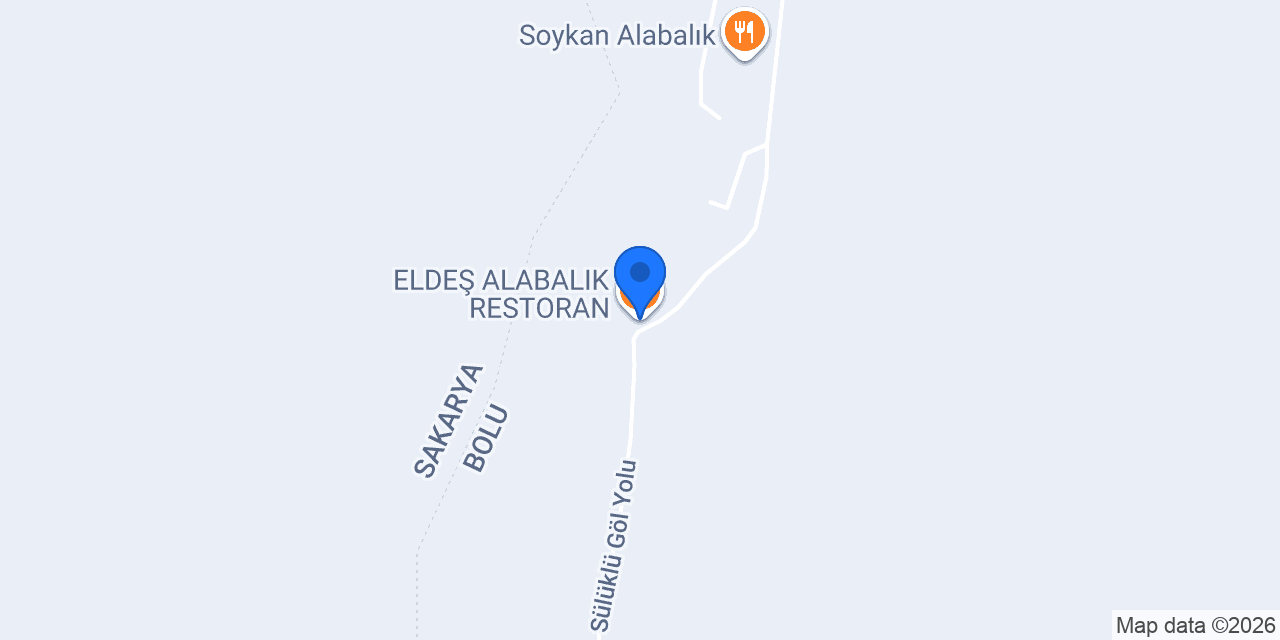 ELDEŞ ALABALIK RESTORAN konumu