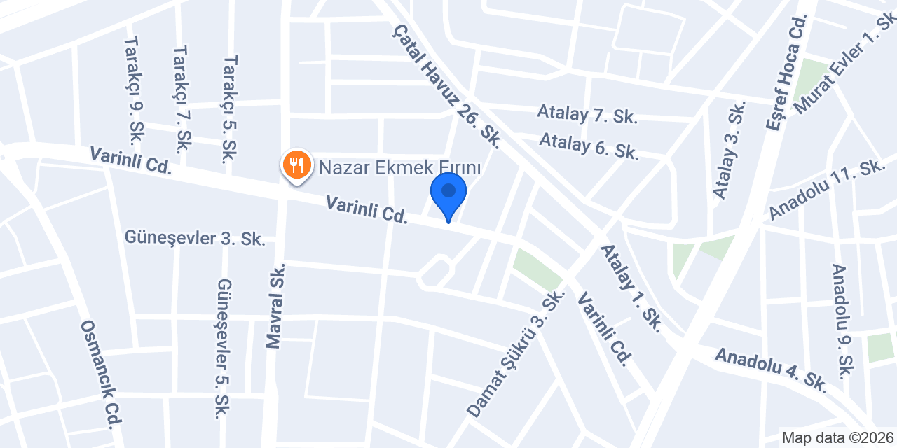 Metropol Alış Veriş Merkezi konumu