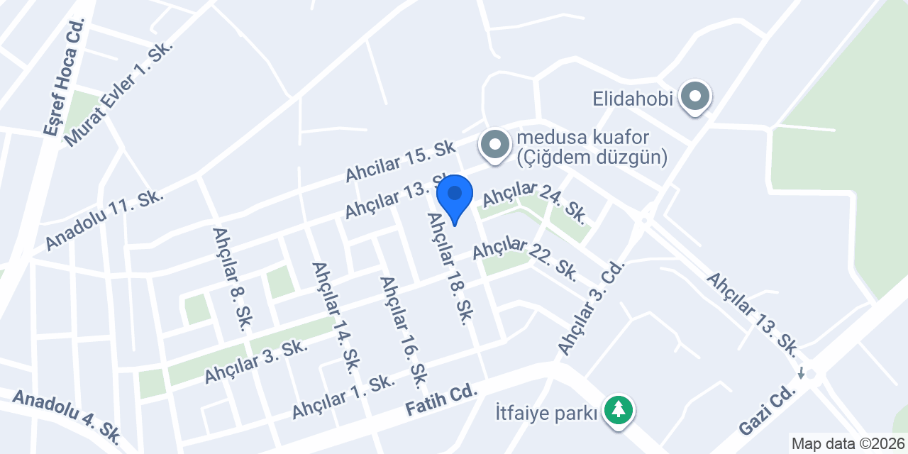 Elif Akdağ Psikolojik Danışmanlık Merkezi konumu