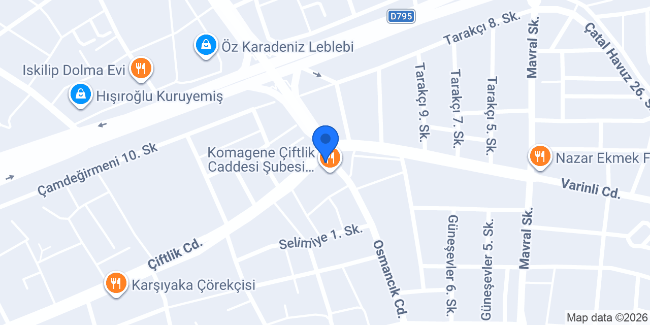 Çorum İz Emlak konumu