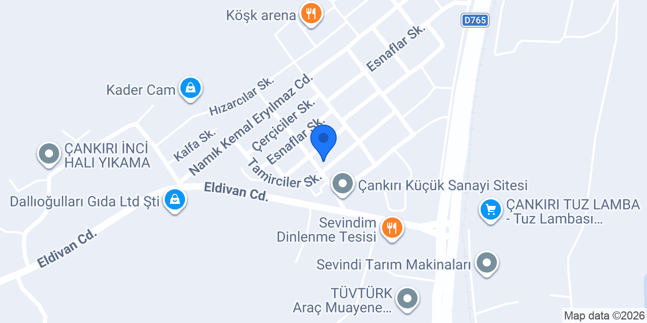 Benz Oto - Celal Usta konumu