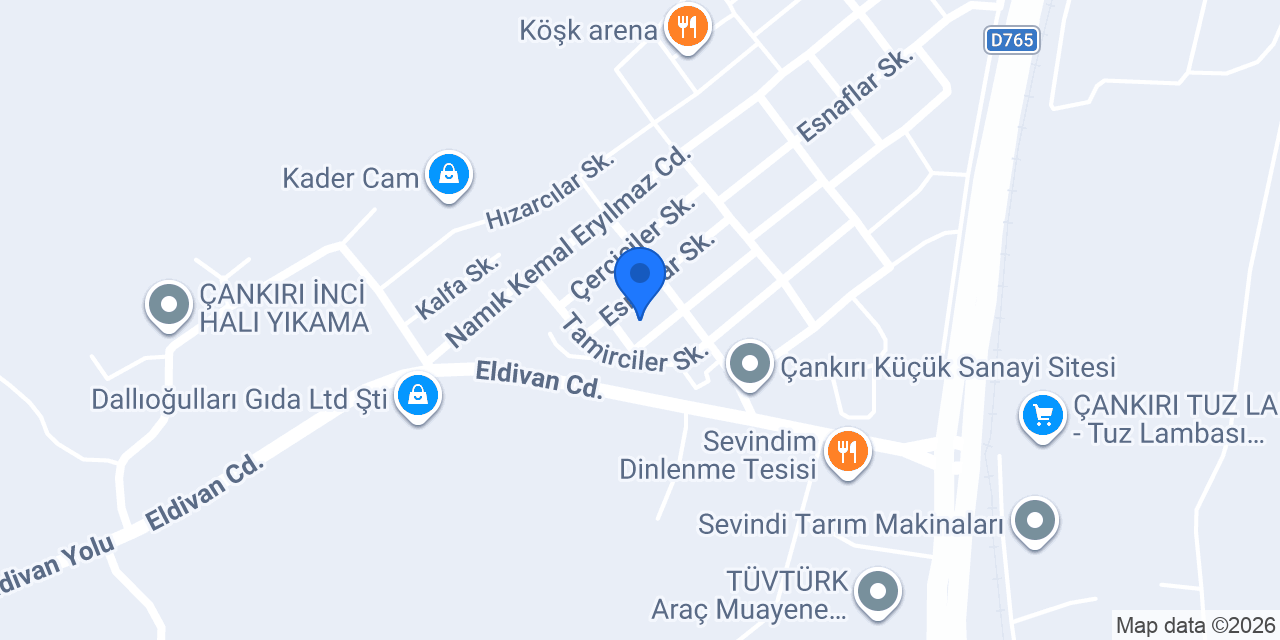 ERKAN OTO KAPORTA konumu