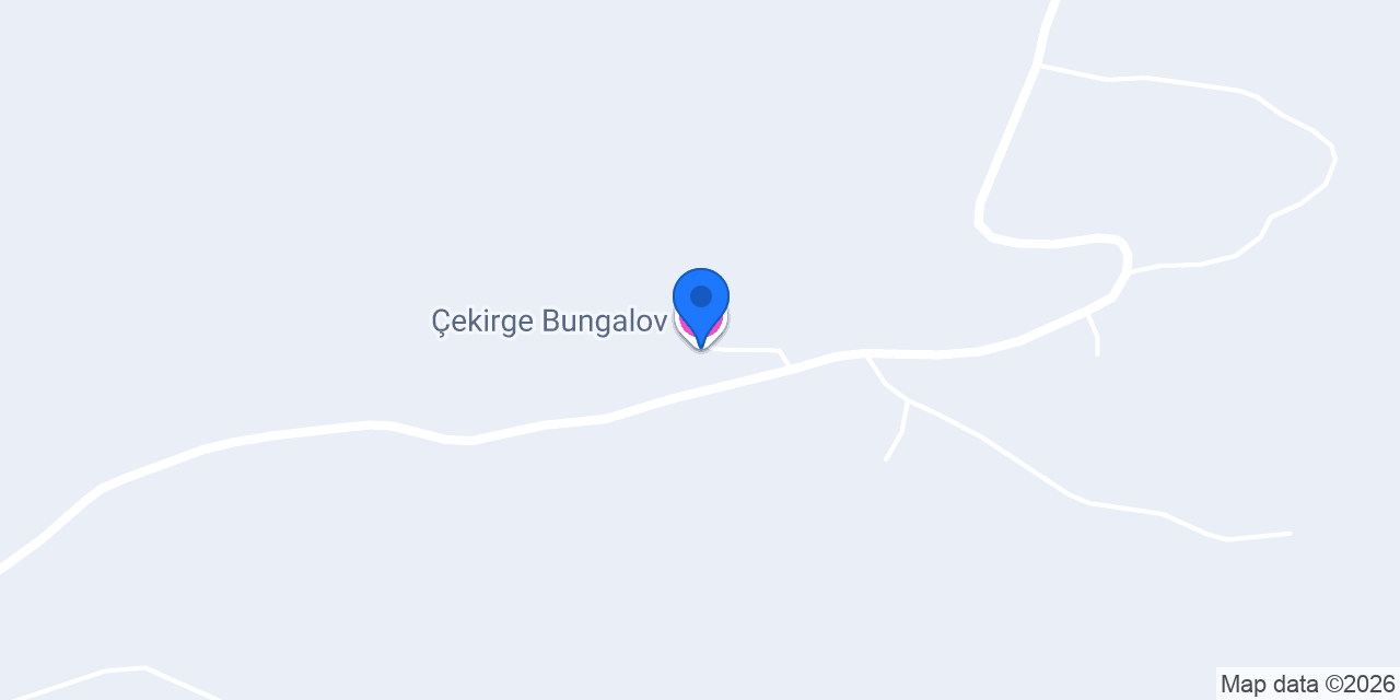 Çekirge Bungalov konumu