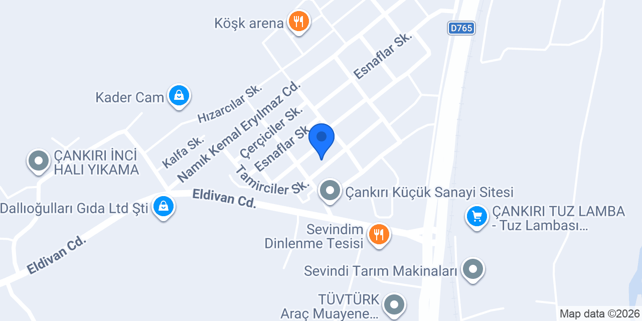 Kılıçoğlu Ticaret konumu