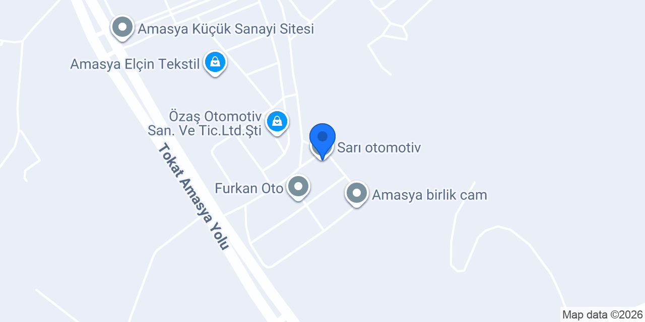 Sarı otomotiv konumu