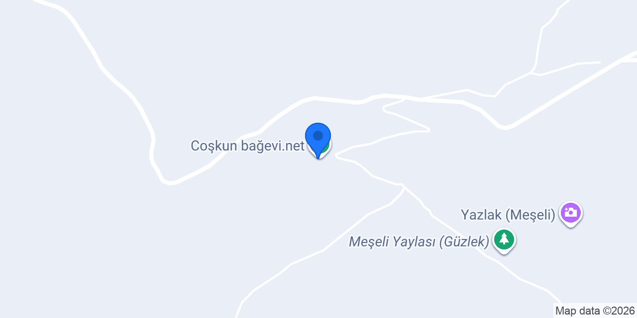 Coşkun bağevi.net konumu