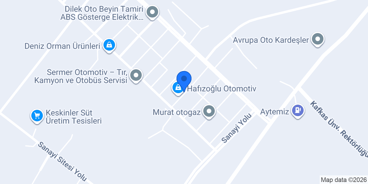 Omak Otomotiv konumu