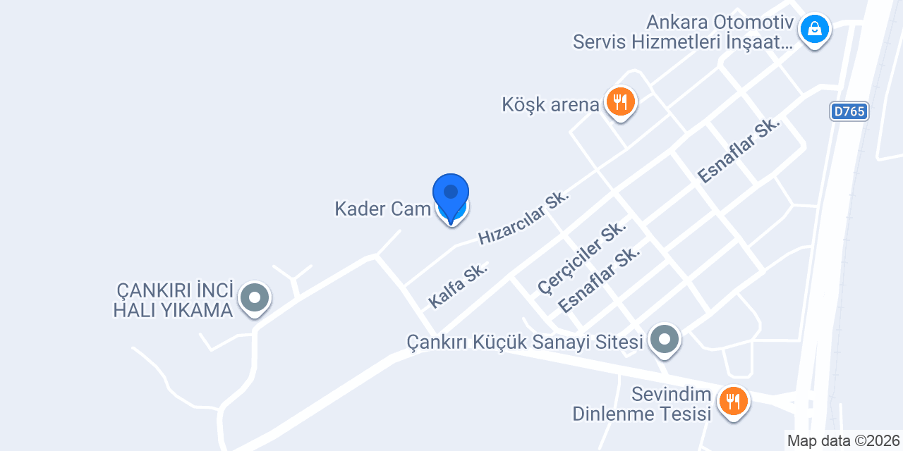 Kader Cam konumu