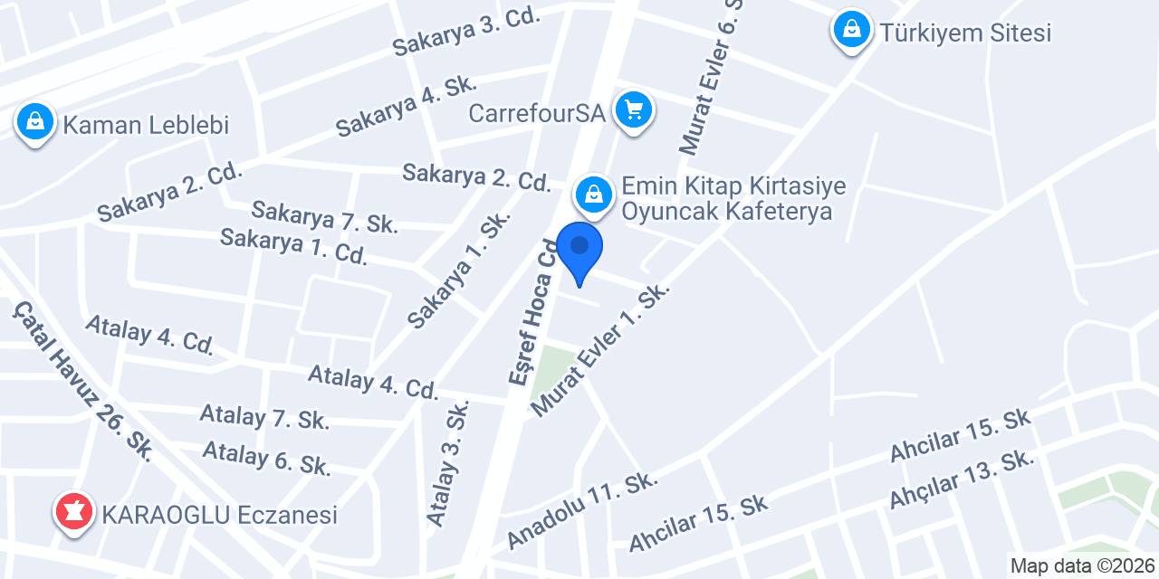Hilay Tasarım Çiçek - Çikolata konumu
