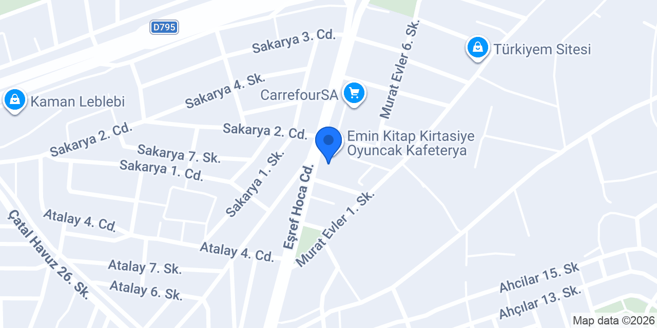 Çorum Kitap konumu