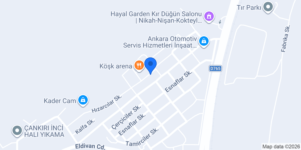 ÇAKIROĞLU DEMİR DOĞRAMA konumu