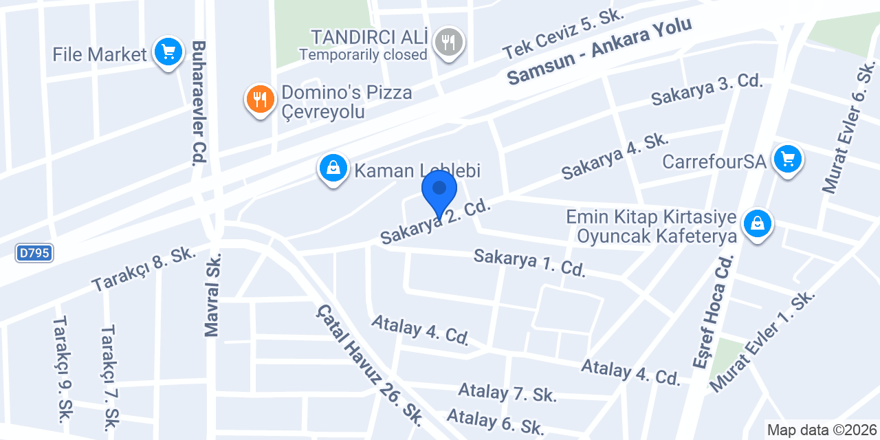 Uzun Galeri konumu