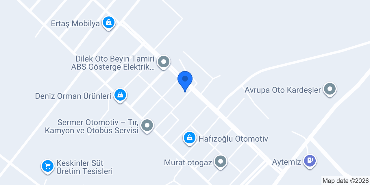 RS Servis - Oto Gözde konumu