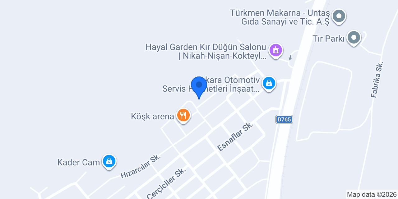 Kuaför İsa Çankırı konumu
