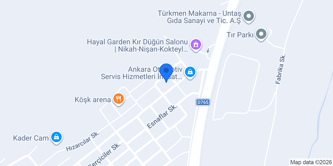 Ceysa Makina konumu