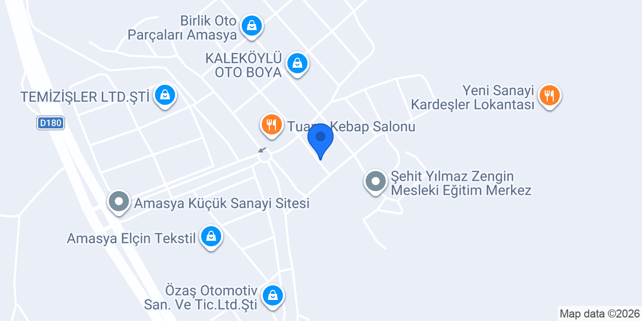 Oto bozdoğan konumu