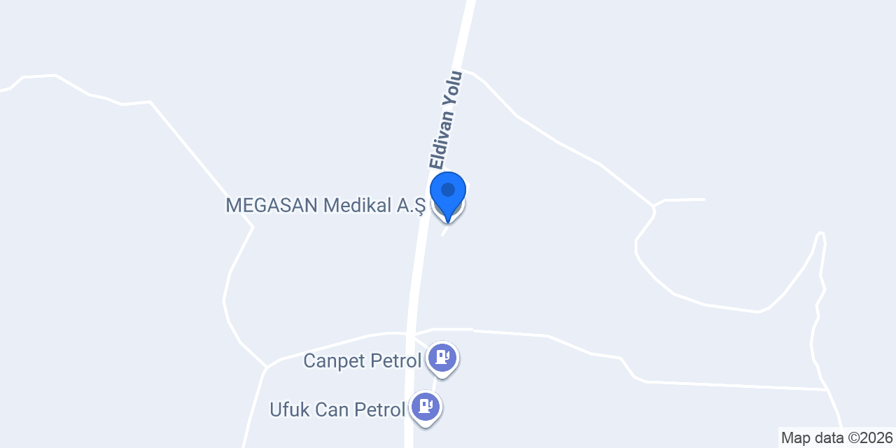 MEGASAN Medikal A.Ş. konumu