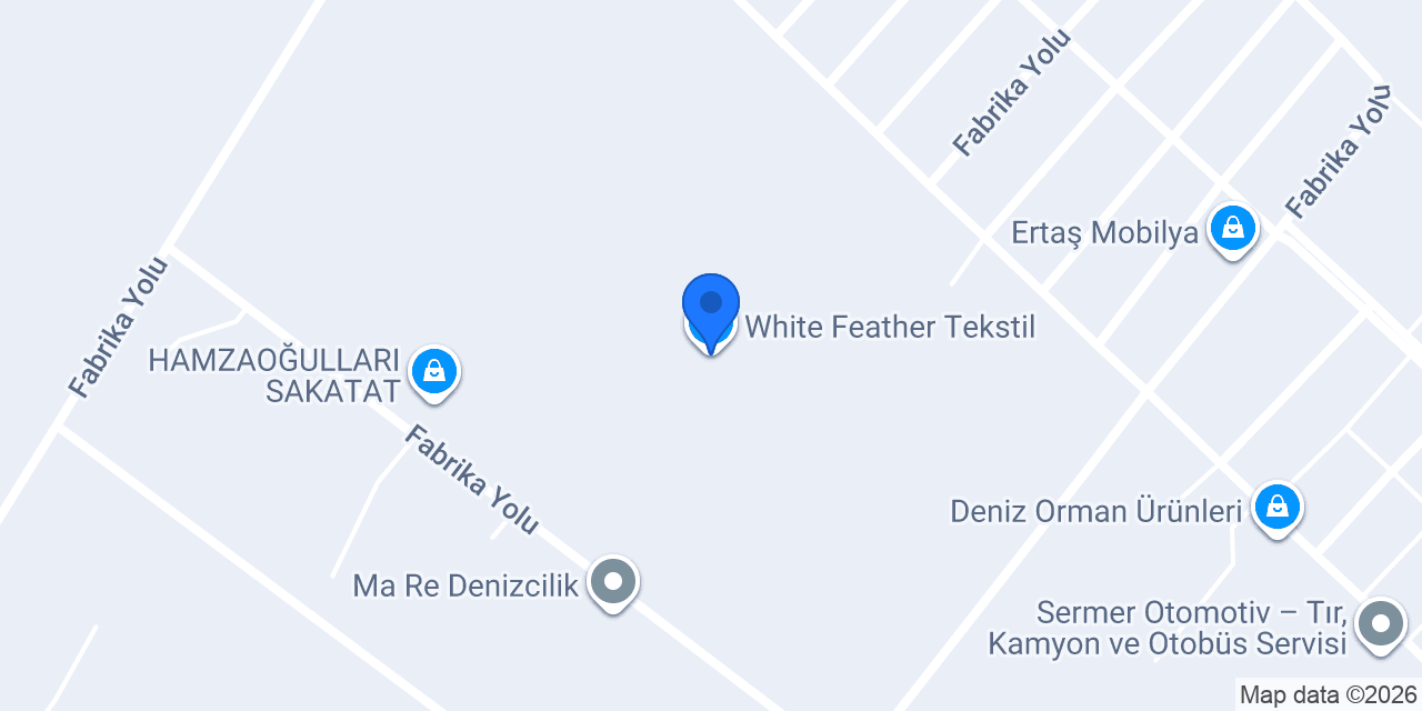 White Feather Tekstil konumu