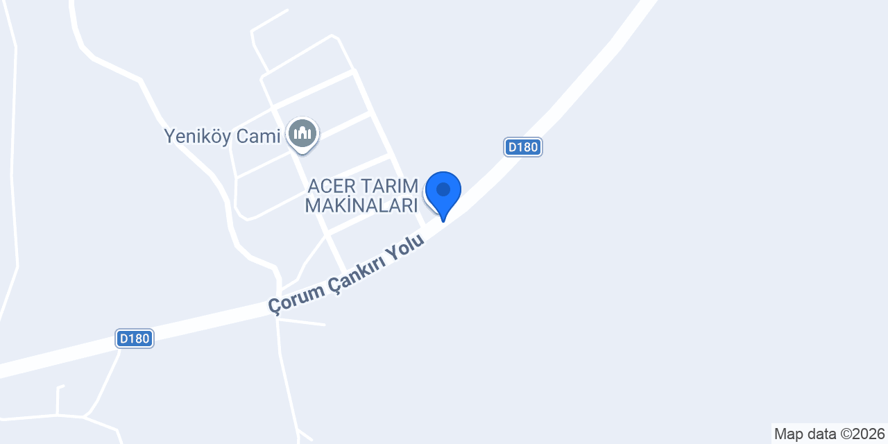 Çelikay Tarım Ürünleri konumu