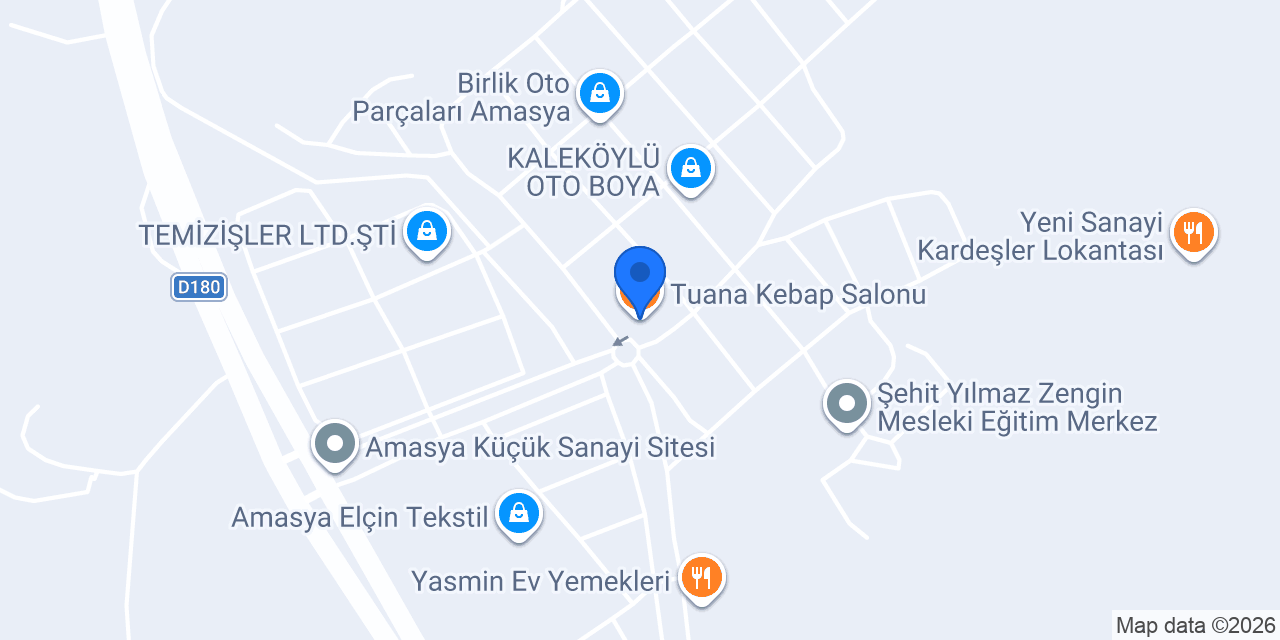 Tuana Kebap Salonu konumu