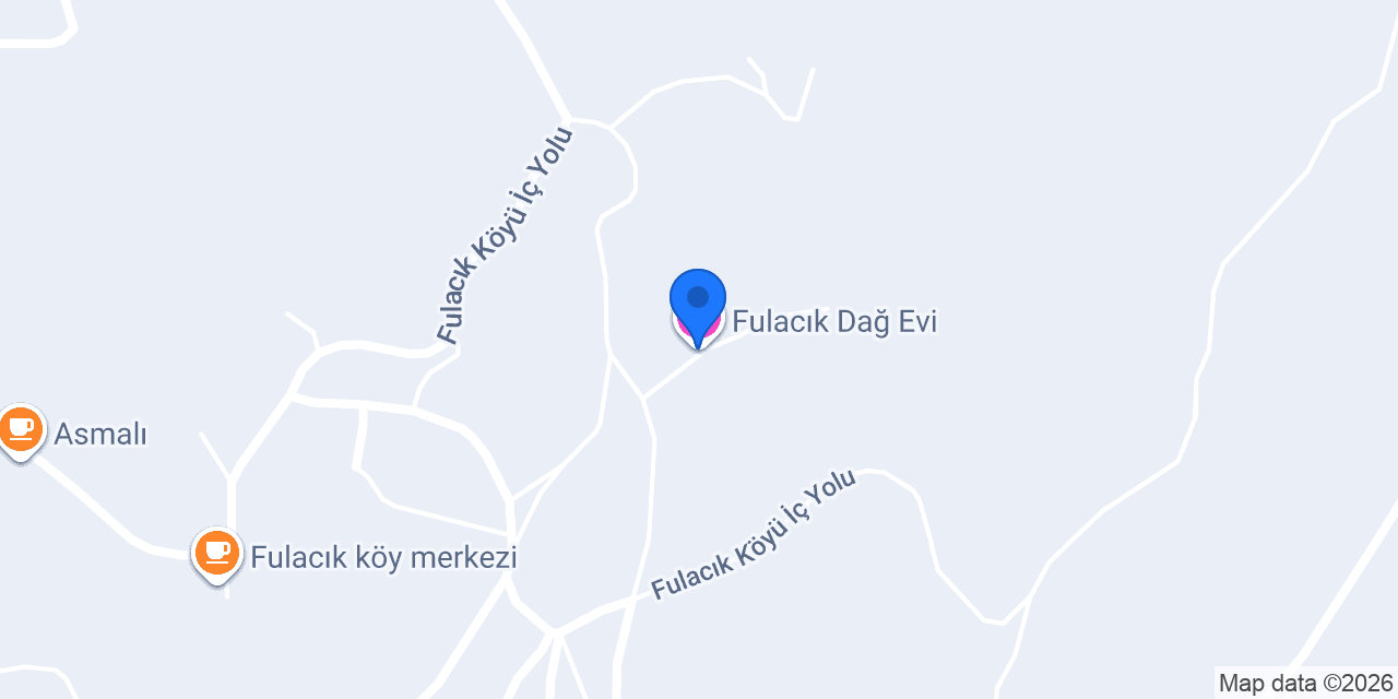 Fulacık Dağ Evi konumu