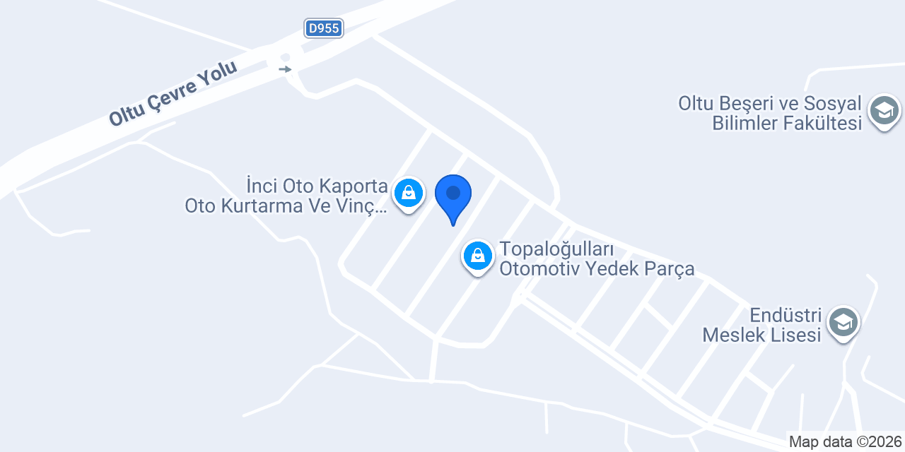 Öztürk Oto Lastik konumu