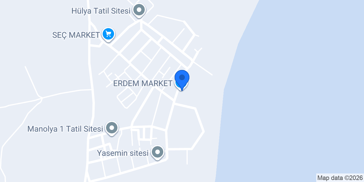ERDEM MARKET konumu