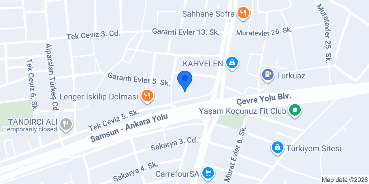 Dr. Veta Veteriner Kliniği konumu