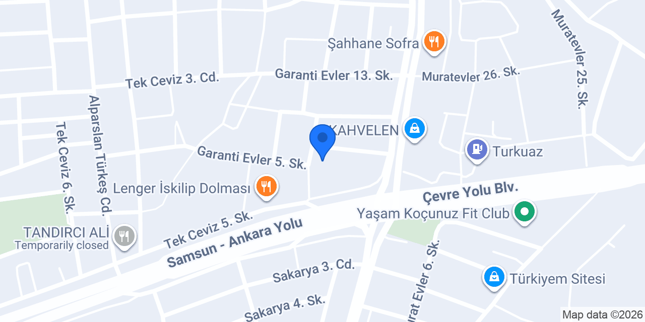BİNEVLER ECZANESİ konumu
