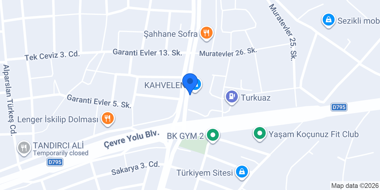 Doğu Luxury konumu