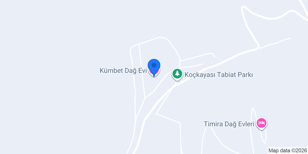 Kümbet Dağ Evi konumu