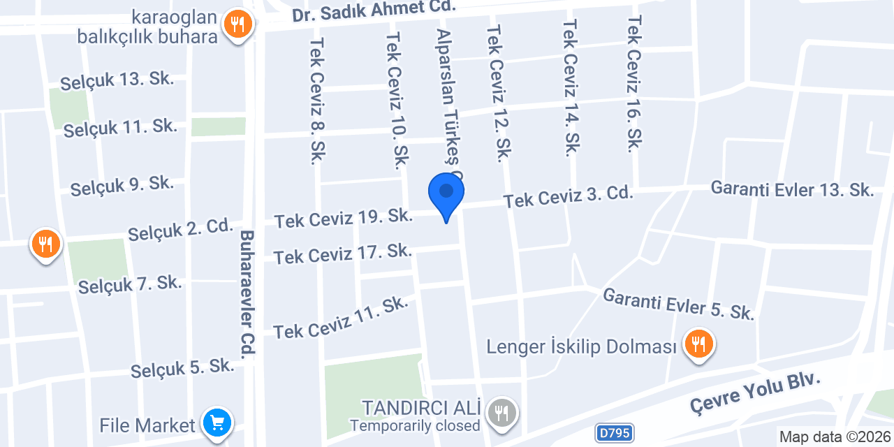 Kavasoğlu Ticaret konumu