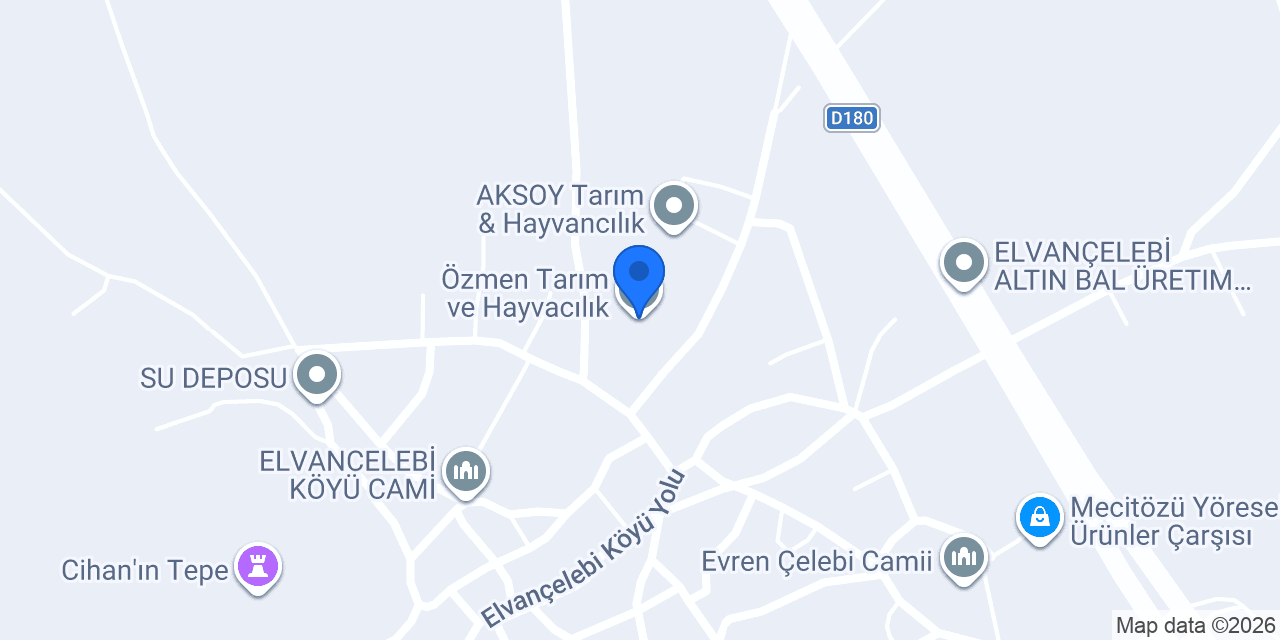 Özmen Tarım ve Hayvacılık konumu