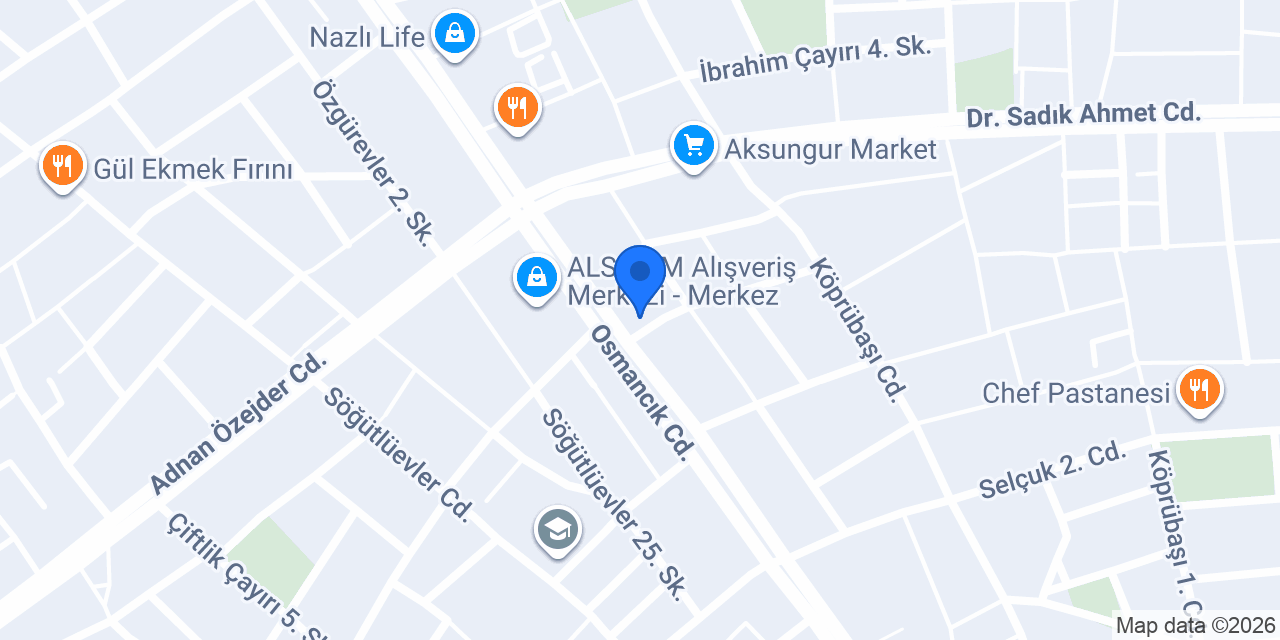 Doğa Mobilya Aksesuar konumu